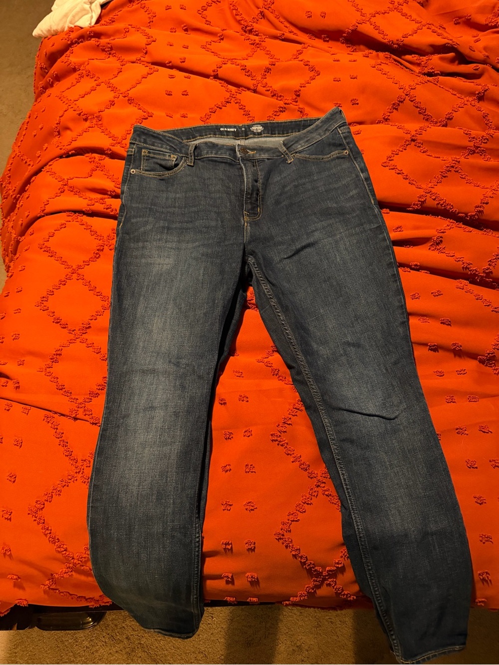 Old Navy Women's Skinny Jeans - Dark Blue Wash